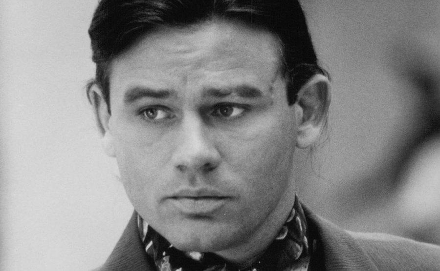 A promotional portrait of Richard Tyson in a still from the film.