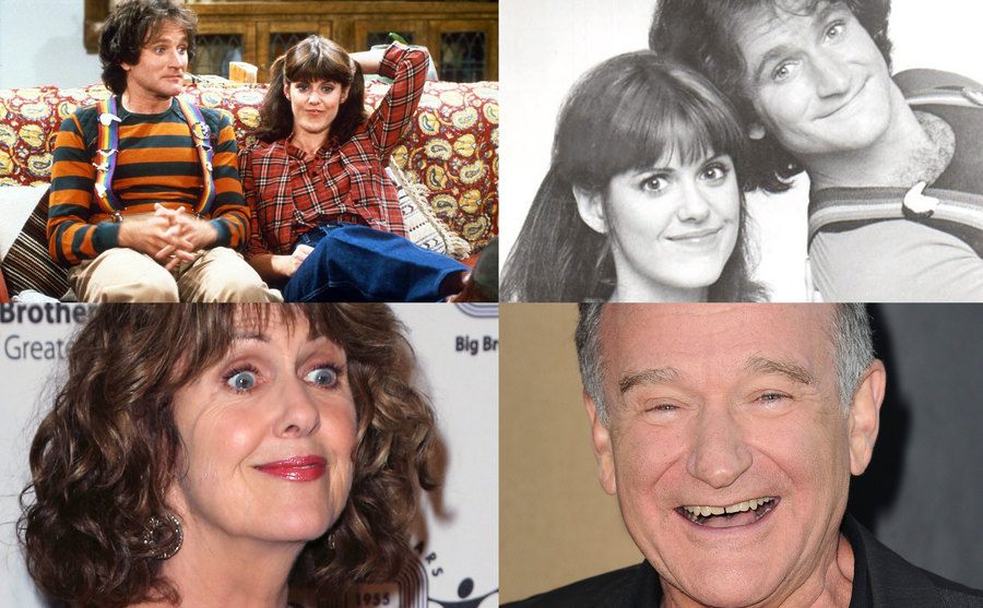 Pam Dawber, Robin Williams / Pam Dawber, Robin Williams / Pam Dawber / Robin Williams.