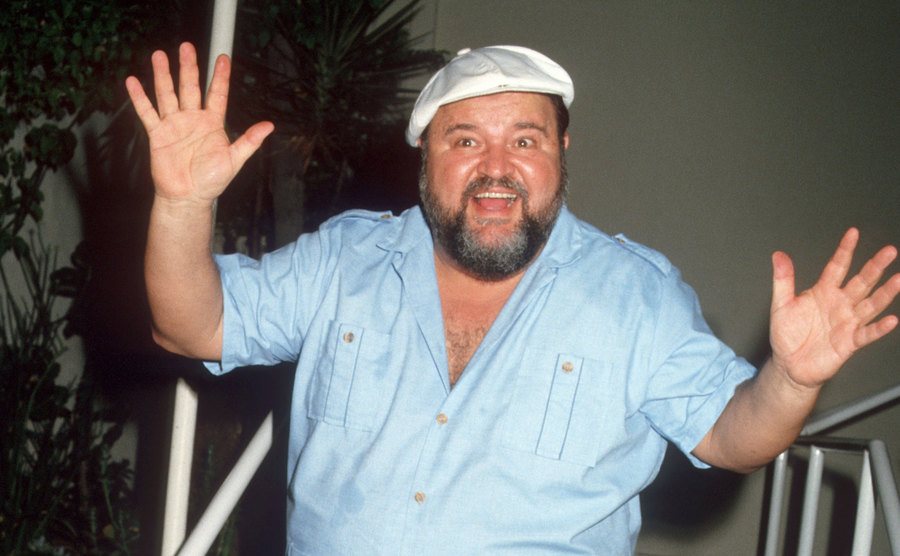 A dated portrait of Dom DeLuise.