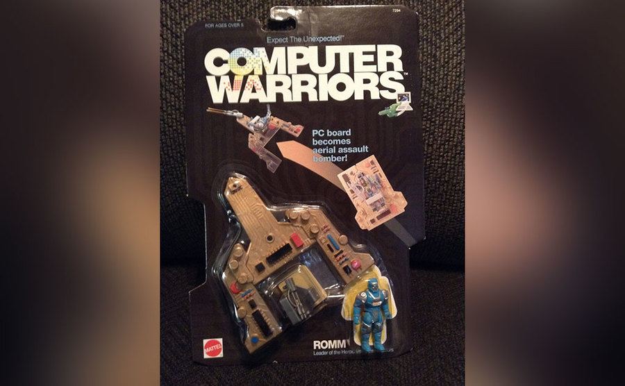 A Computer Warrior still in its packaging. 