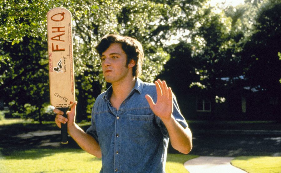 Ben Affleck as Fred O'Bannion in a still from the film. 