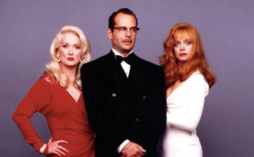 A promo shot of Streep, Willis, and Hawn.