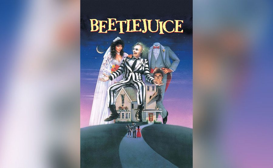 The poster art for Beetlejuice. 
