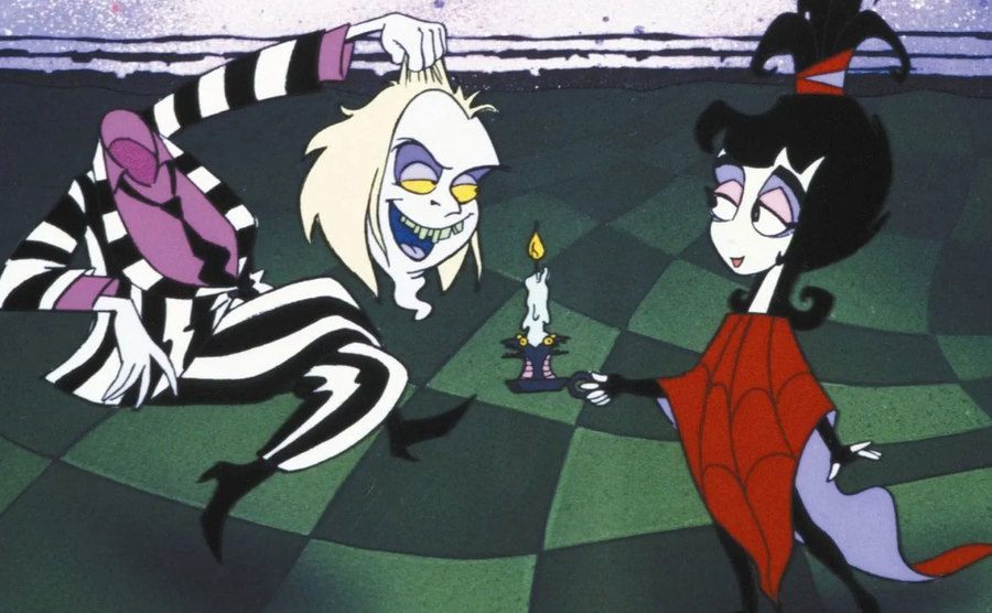 The animated TV show for Beetlejuice. 