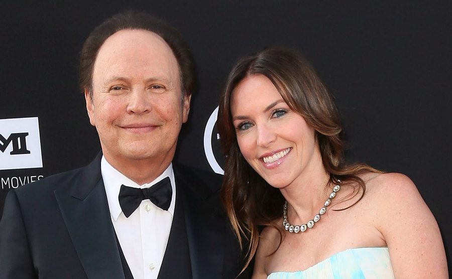 Billy Crystal and Jennifer Crystal Foley attend an event. 