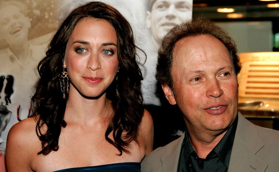 Lindsay Crystal and Billy Crystal arrive for the Premiere of 
